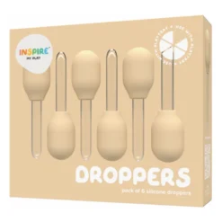 Pipette für Sinnesspiele - Natur, 6 Stk