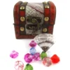 Piratenschatzkiste mit Diamanten