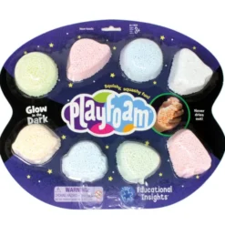 Playfoam - Glow in the dark, 8er Set