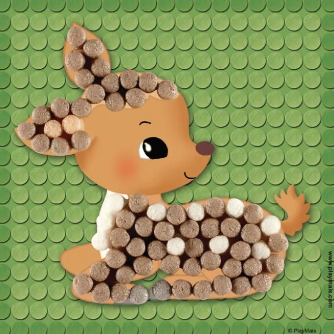 PlayMais Mosaic Little - Waldtiere, 2.300 Stk.