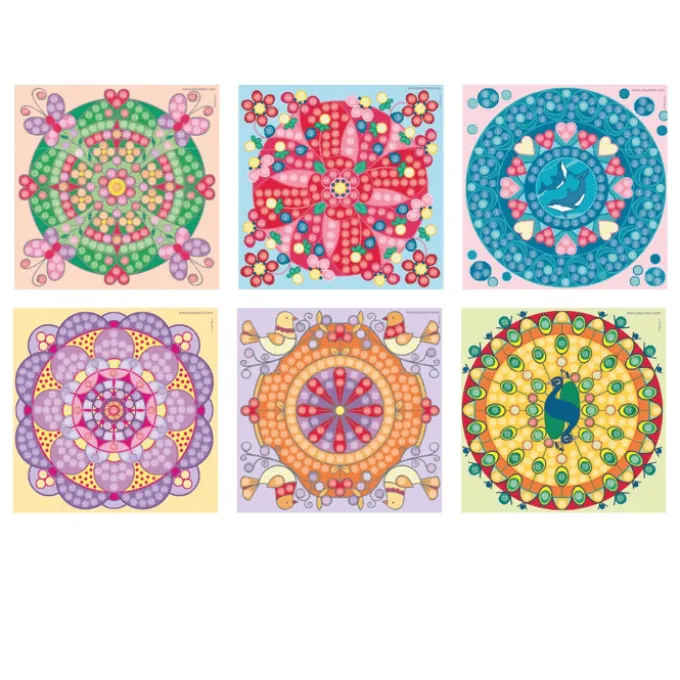 PlayMais Mosaic Trendy - Mandala, 3.000 Stk.