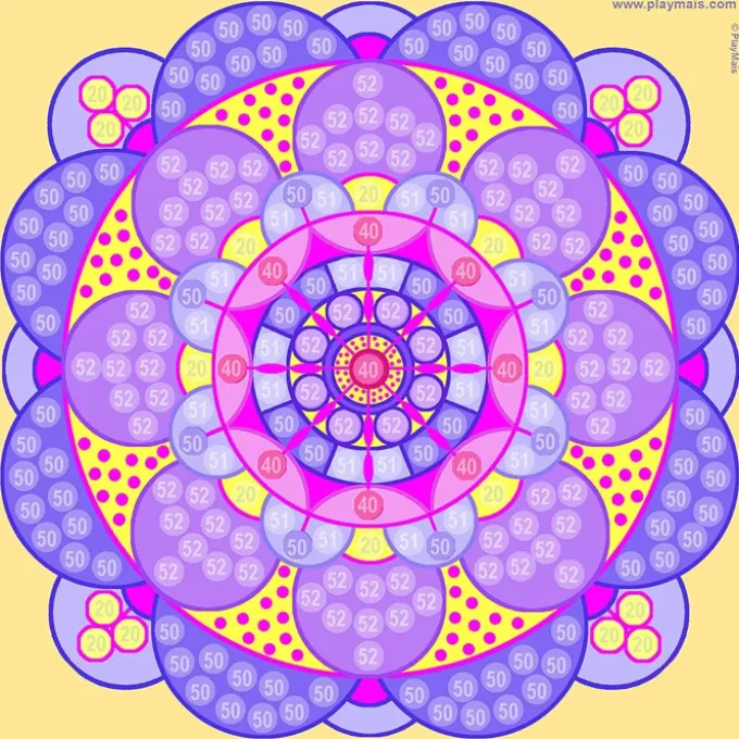 PlayMais Mosaic Trendy - Mandala, 3.000 Stk.