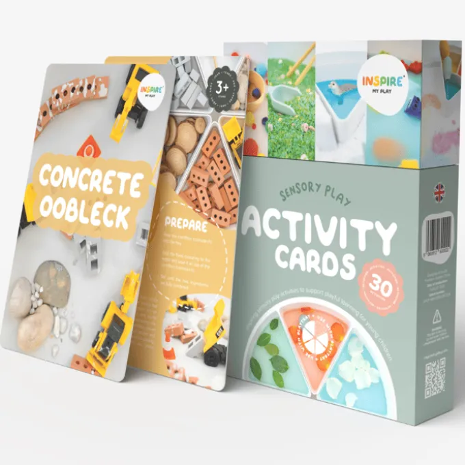 PlayTRAY Aktivitätskarten für Sensorikspiele