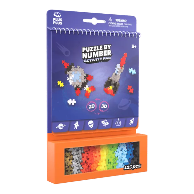 Plus-Plus Activity Pad - Weltraum, 125 Stk.