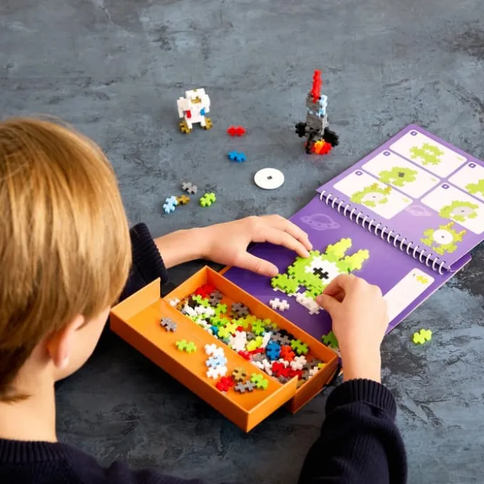 Plus-Plus Activity Pad - Weltraum, 125 Stk.