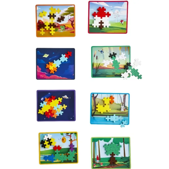 Plus-Plus Basis – Bilderpuzzel, 60 Stk.
