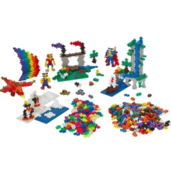 Plus-Plus Basis - Lern zu Bauen Mega, 1200 Stk.