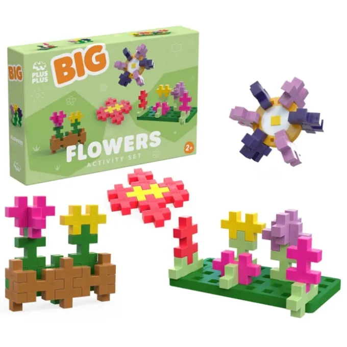 Plus-Plus BIG Aktivitätsset – Blumen, 40 Stk.