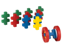 Plus-Plus BIG - Learn to build Set, 130 Teile