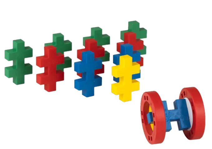 Plus-Plus BIG - Learn to build Set, 130 Teile
