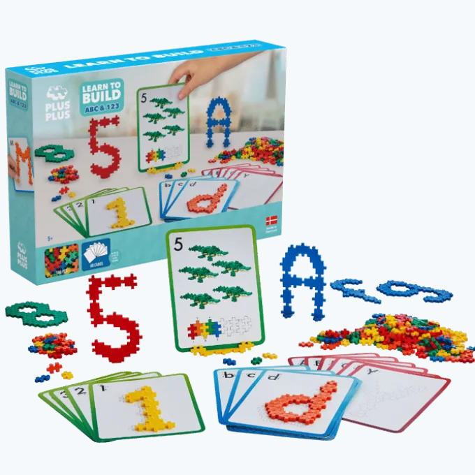Plus-Plus - Buchstaben und Zahlen bauen, 600 Stk.