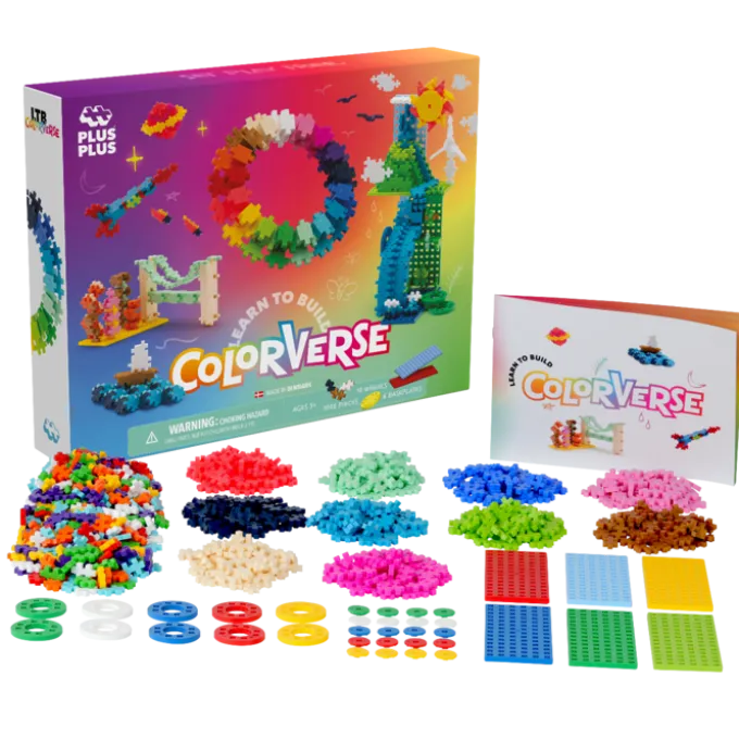 Plus-Plus - Colorverse Superset 1000 Stk.