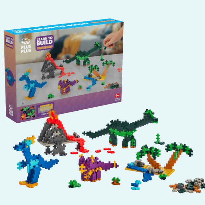 Plus-Plus -Dinosaurier bauen, 600 Stk.