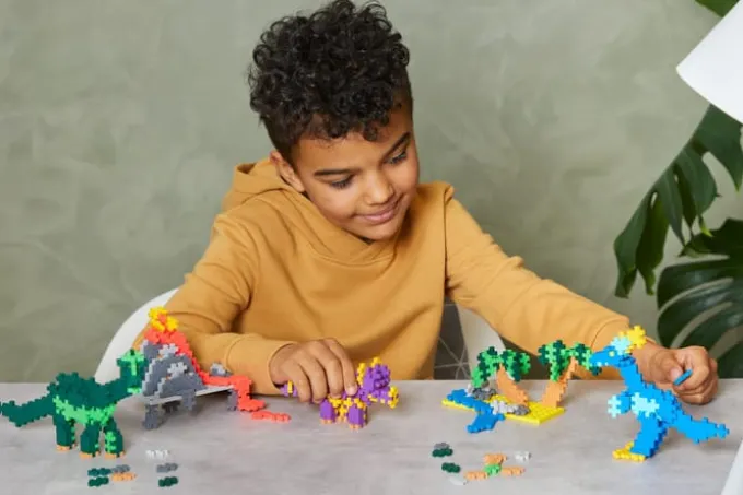 Plus-Plus -Dinosaurier bauen, 600 Stk.