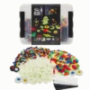 Plus-Plus - Glow Mix Bausteine mit Box, 2000 Stk.