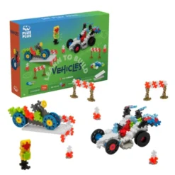 Plus-Plus Go! - Fahrzeuge bauen, 500 Stck.