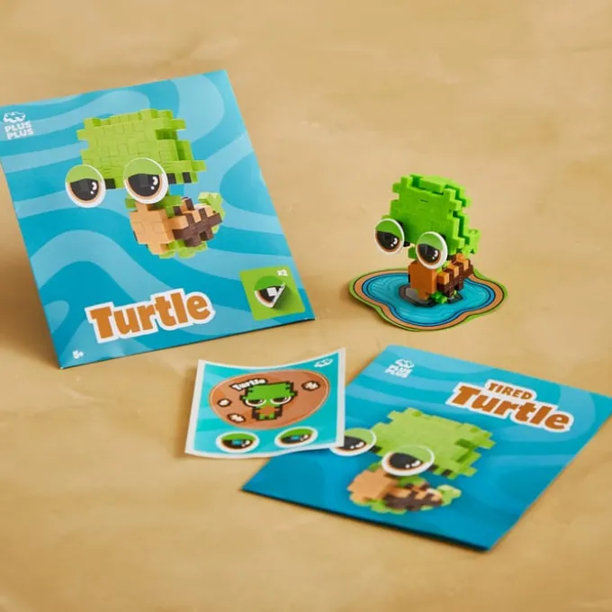 Plus-Plus Haustier-Set – Schildkröte, 29 Stk.
