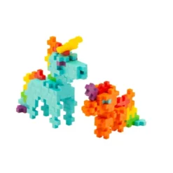 Plus-Plus in Röhre – Regenbogen-Einhorn, 100 Stk.