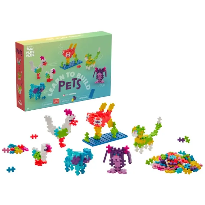Plus-Plus - Lerne Haustiere bauen, 275 Teile