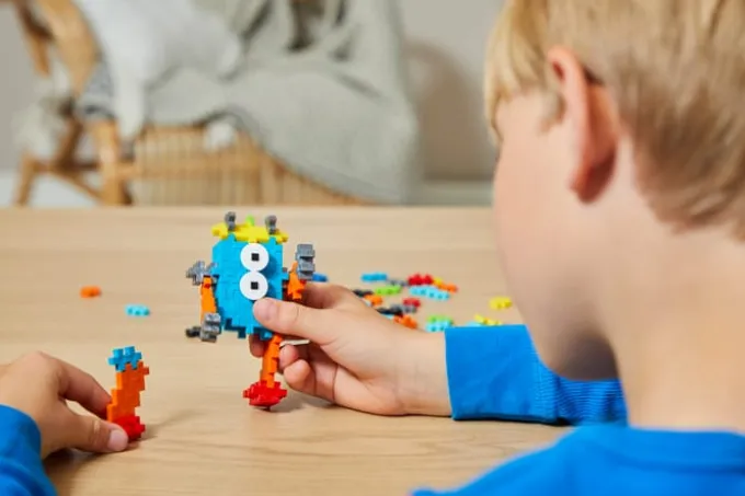 Plus-Plus - Lerne Roboter bauen, 250 Teile