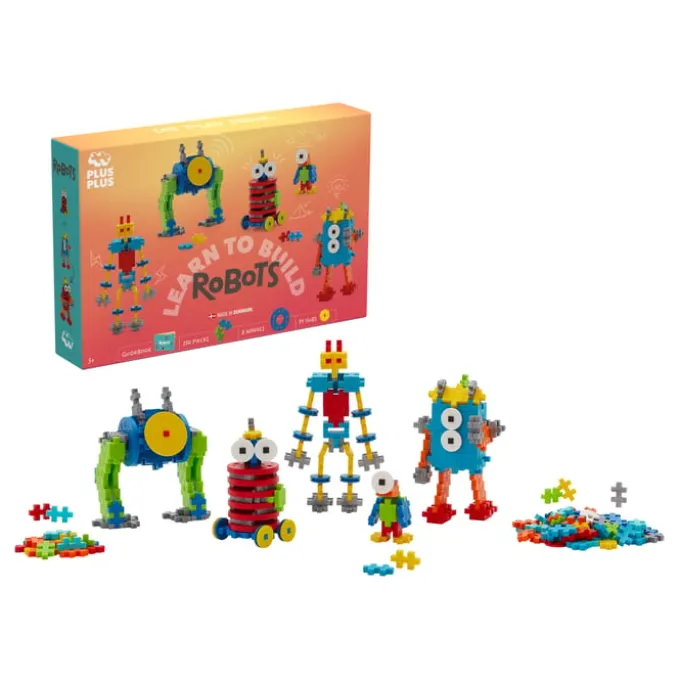 Plus-Plus - Lerne Roboter bauen, 250 Teile