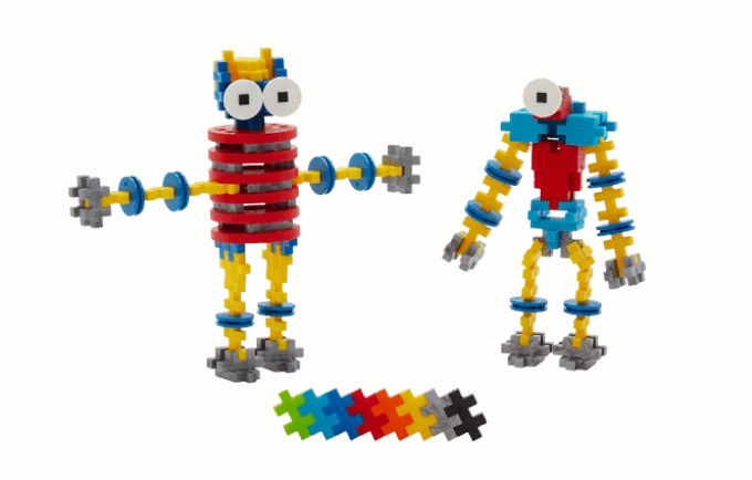 Plus-Plus - Lerne Roboter bauen, 250 Teile