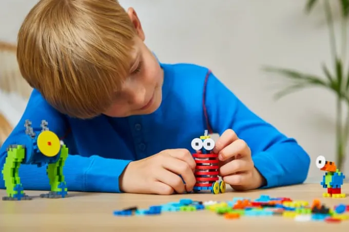 Plus-Plus - Lerne Roboter bauen, 250 Teile