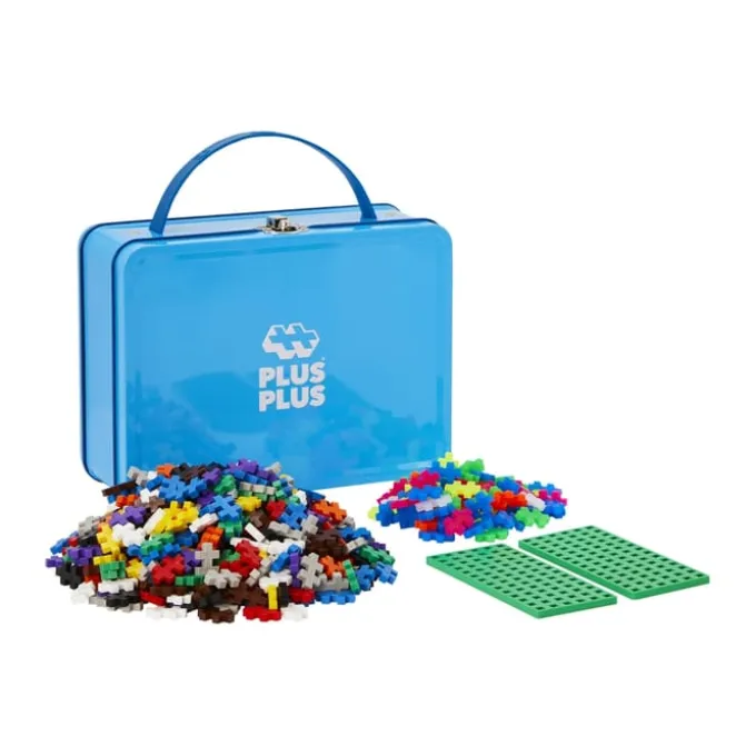Plus-Plus Metalkoffer - 602 Stk. Inkl. Platte