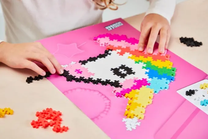 Plus-Plus - Puzzle by Number - Einhorn, 250 Stk.