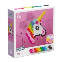 Plus-Plus - Puzzle by Number - Einhorn, 250 Stk.