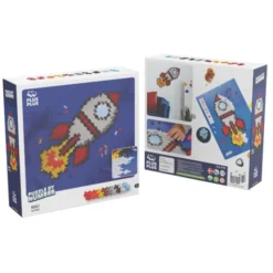 Plus-Plus - Puzzle by Number - Rakete, 500 Stk.