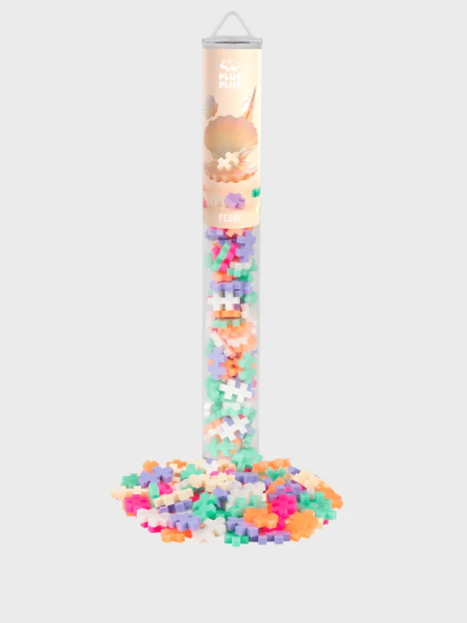 Plus-Plus Rohr - Pearl Mix, 100 Teile