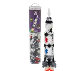 Plus-Plus Rohr - Rakete Saturn, 100 Stk.