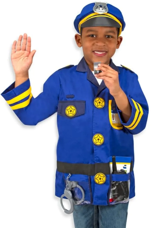 Polizist - Kostüm (3-6 Jahre)