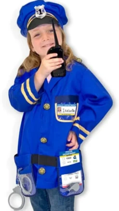 Polizist - Kostüm (3-6 Jahre)
