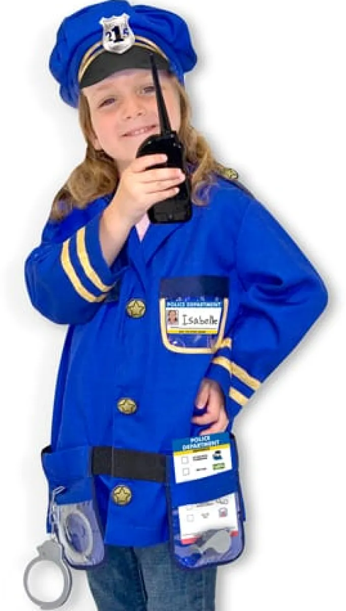 Polizist - Kostüm (3-6 Jahre)