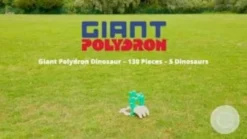 Polydron Large - Dinosaurier, 130 Teile