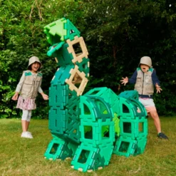 Polydron Large - Dinosaurier, 130 Teile