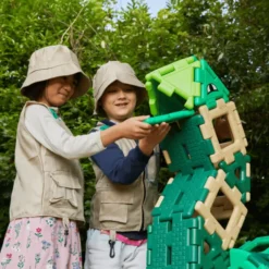 Polydron Large - Dinosaurier, 130 Teile