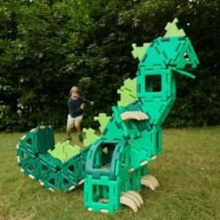 Polydron Large - Dinosaurier, 130 Teile