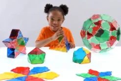Polydron Transparent Set - 164 Teile