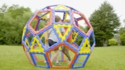 Polydron XL - Kuppel, 62 Teile
