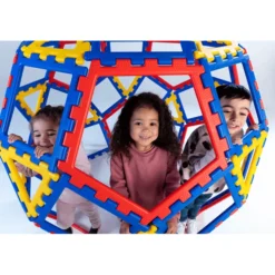 Polydron XL - Kuppel, 62 Teile