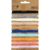 Polyesterschnur, 0,6 mm - 10 Farben
