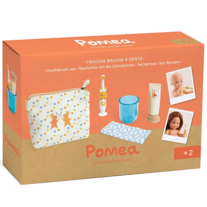 Pomea Puppenzubehör – Zahnbürsten-Set