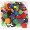 Pompons - versch. Farben, 42 g