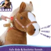 PonyCycle - Pferd, hellbraun, Blesse weiß, M/L