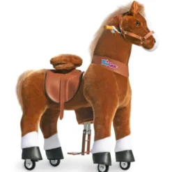 PonyCycle - Pferd, hellbraun, Blesse weiß, M/L