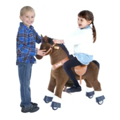 PonyCycle Pferd - medium, dunkelbraun