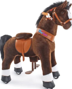 PonyCycle Pferd - medium, dunkelbraun